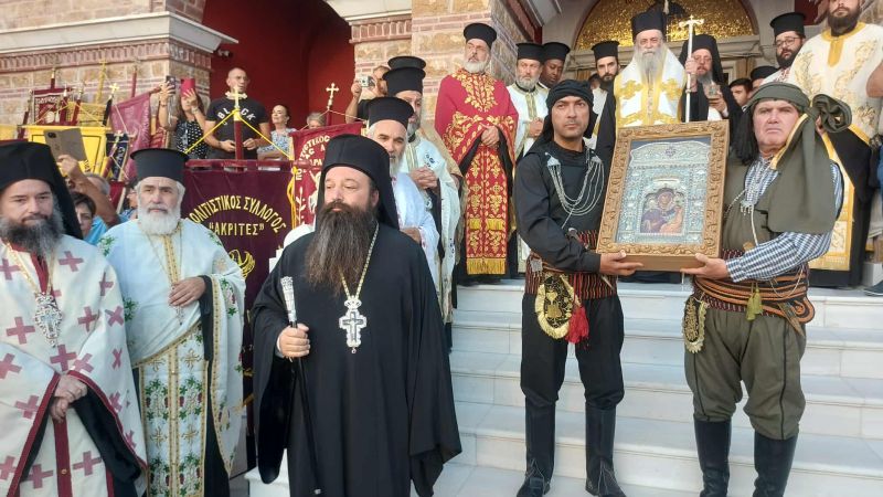 Η εορτή της Μεταμορφώσεως στη Λαυρεντιανή Μονή